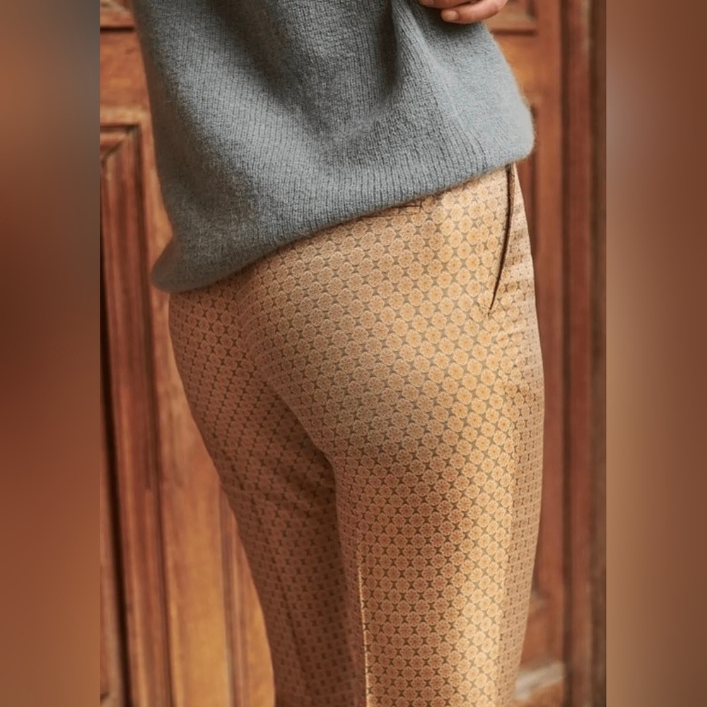 SEZANE Gustav Floral High Rise Pants US 6 FR 38
